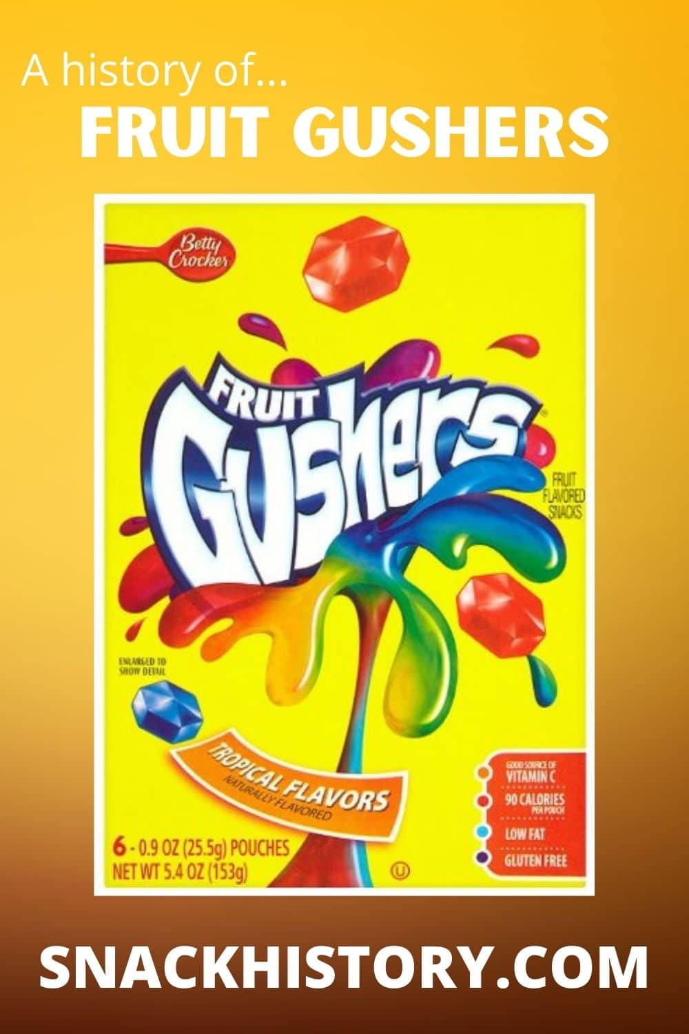 Fruit Gushers (History, FAQ, Flavors & Pictures) - Snack History