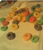 froot loops cereal spread