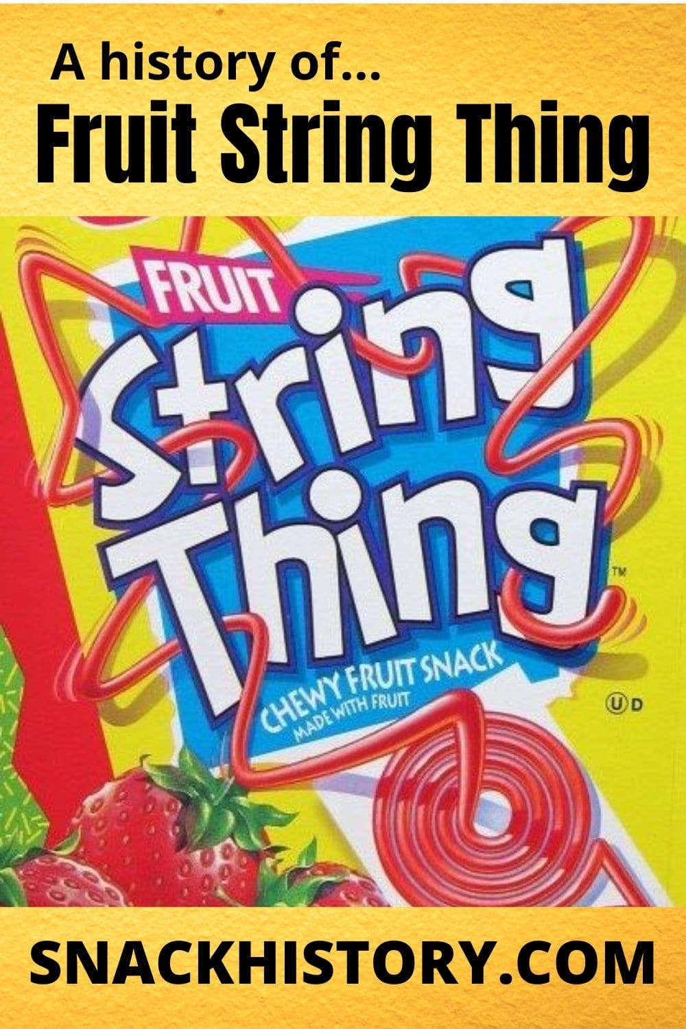 Fruit String Thing (History, Pictures & Commercials) - Snack History