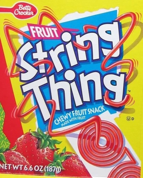 I got my string fruit back!