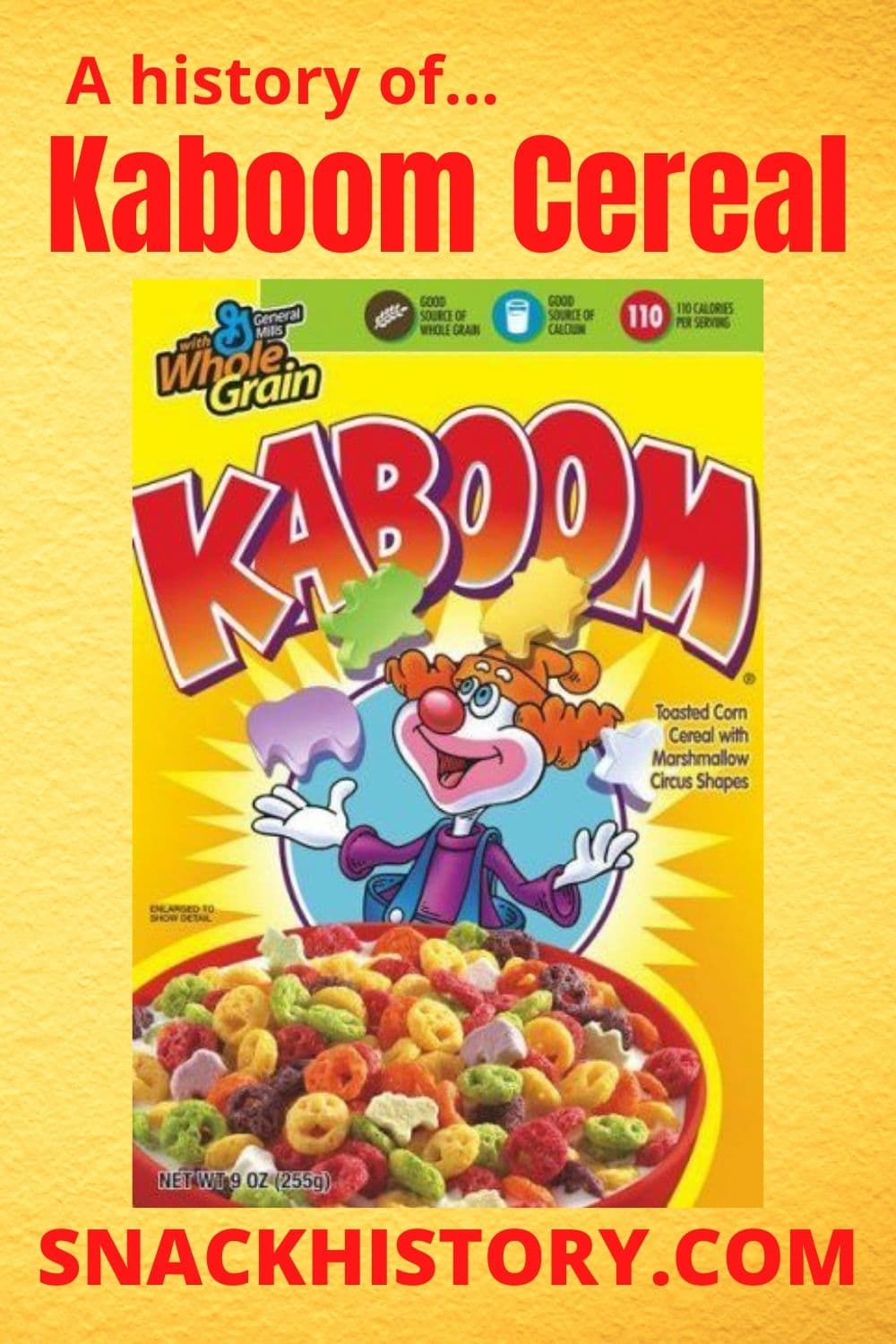 Kaboom Cereal (History, FAQ, Pictures & Commercials) - Snack History