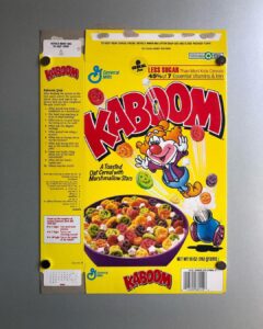 Kaboom Cereal (History, FAQ, Pictures & Commercials) - Snack History