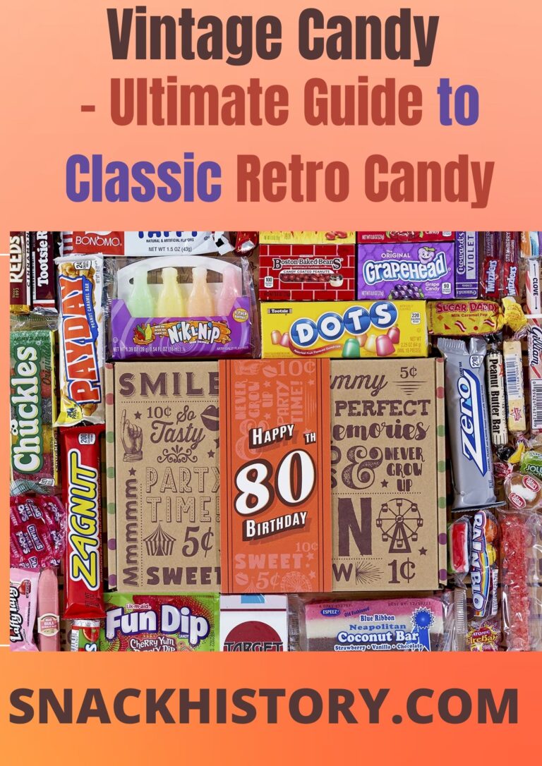 Vintage Candy - Ultimate Guide to 19 Classic Retro Candy - Snack History