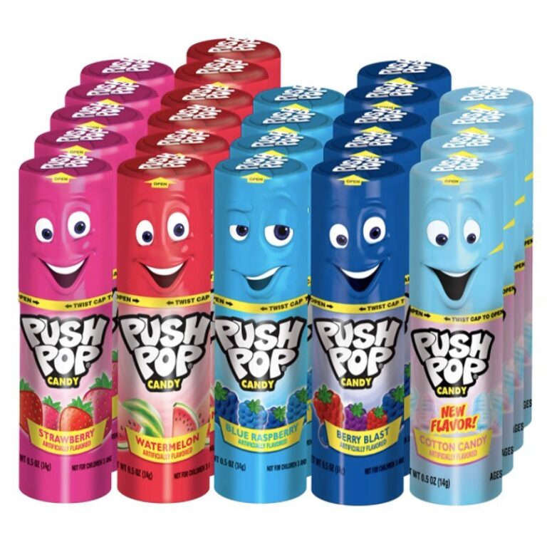 Push Pop (History, Flavors & Commercials) - Snack History