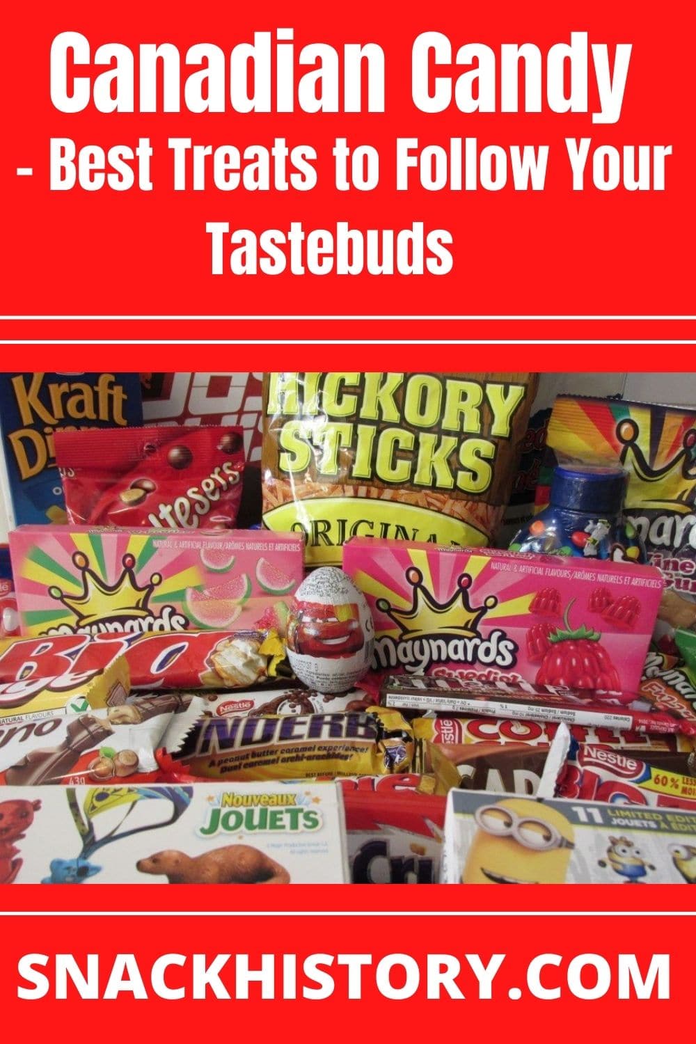 Canadian Candy - Best Treats to Follow Your Tastebuds - Snack History