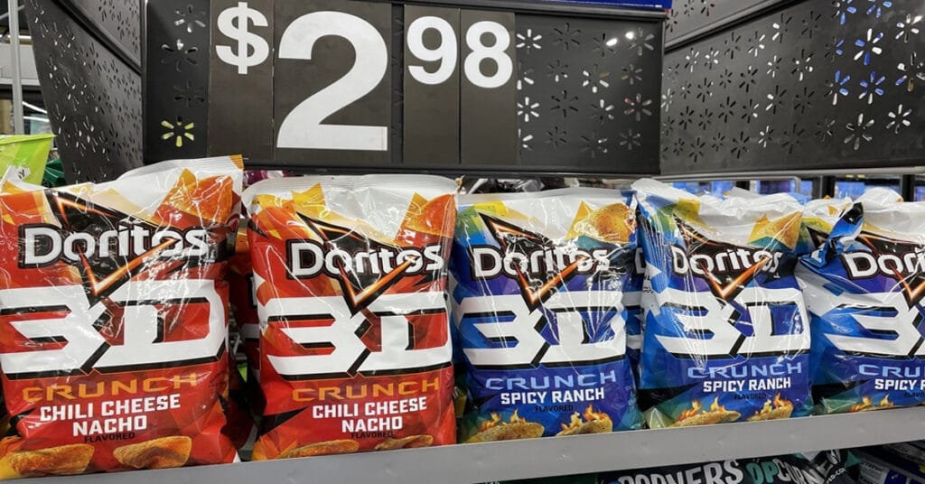 3D Doritos (History, Pictures & Commercials) - Snack History