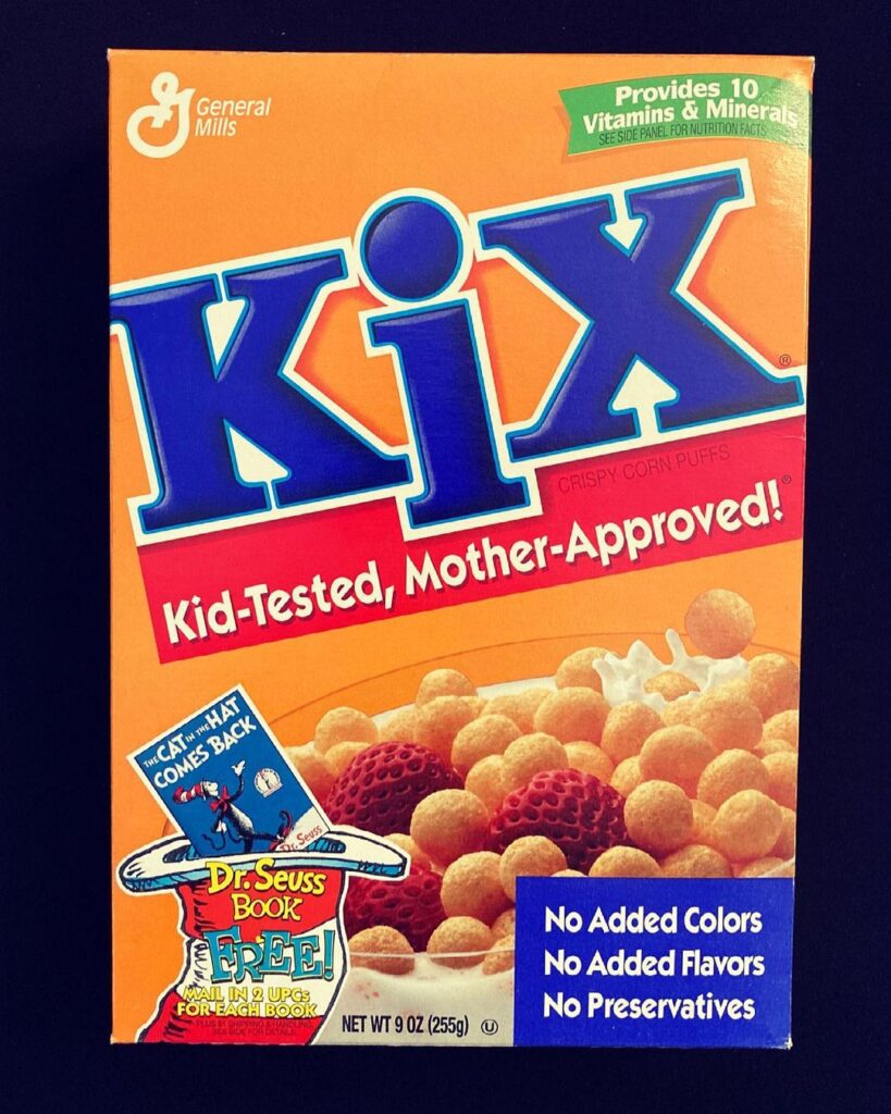 KiX Cereal (History, Pictures & Commercials) Snack History