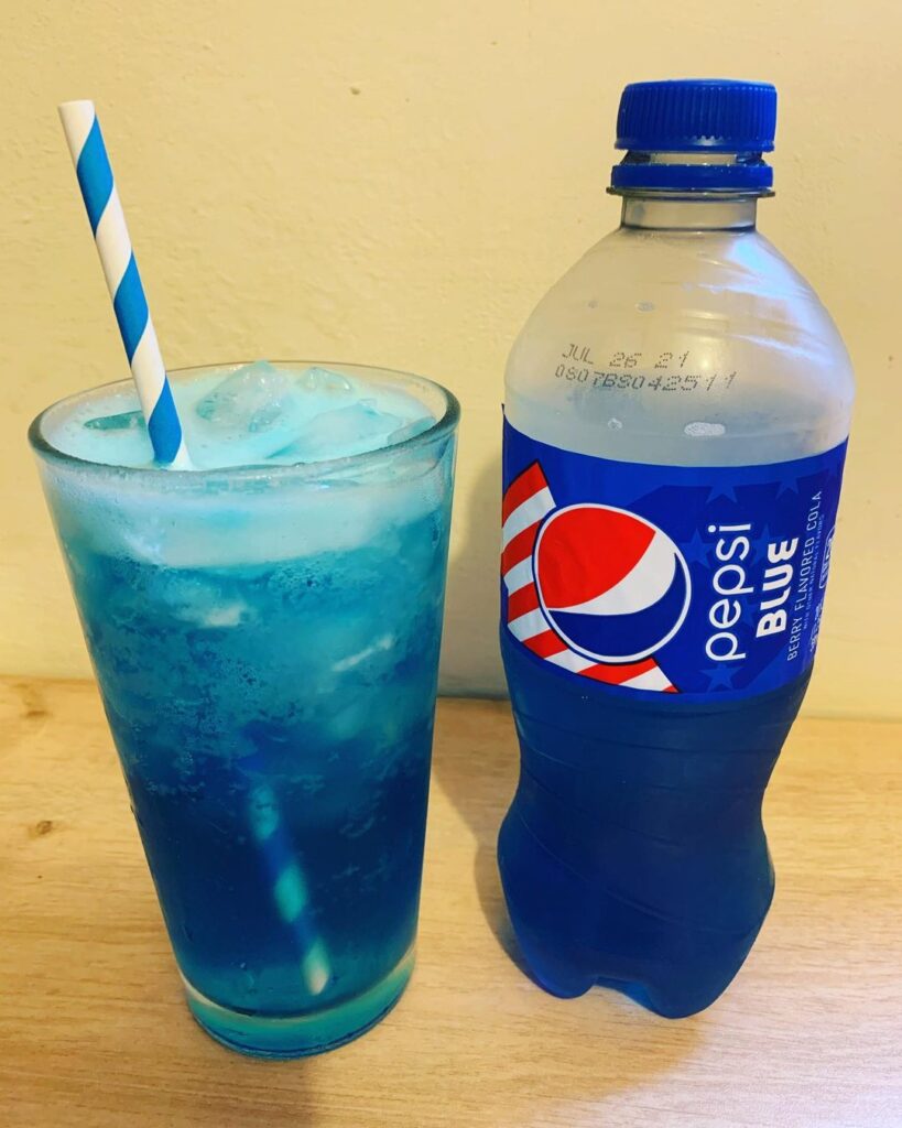 Pepsi Blue (History, Pictures, FAQ & Commercials) Snack History