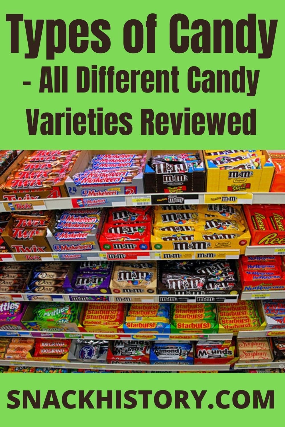 Types of Candy - All Different Candy Varieties Reviewed - Snack History