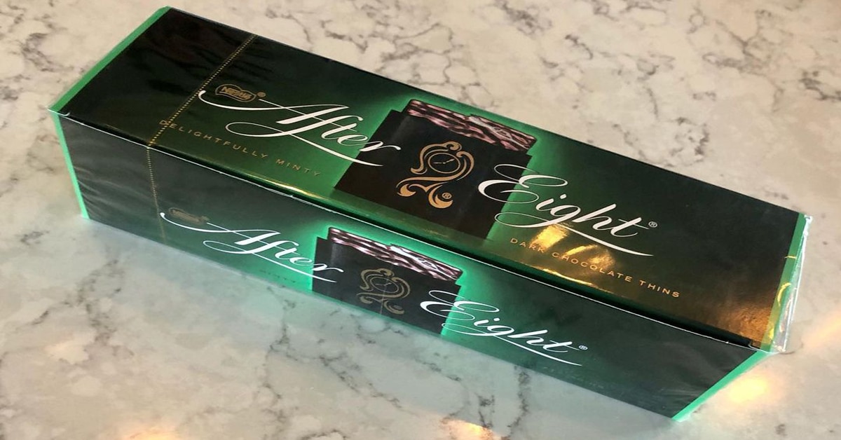 After Eight Mints (History, Pictures & Commercials) - Snack History