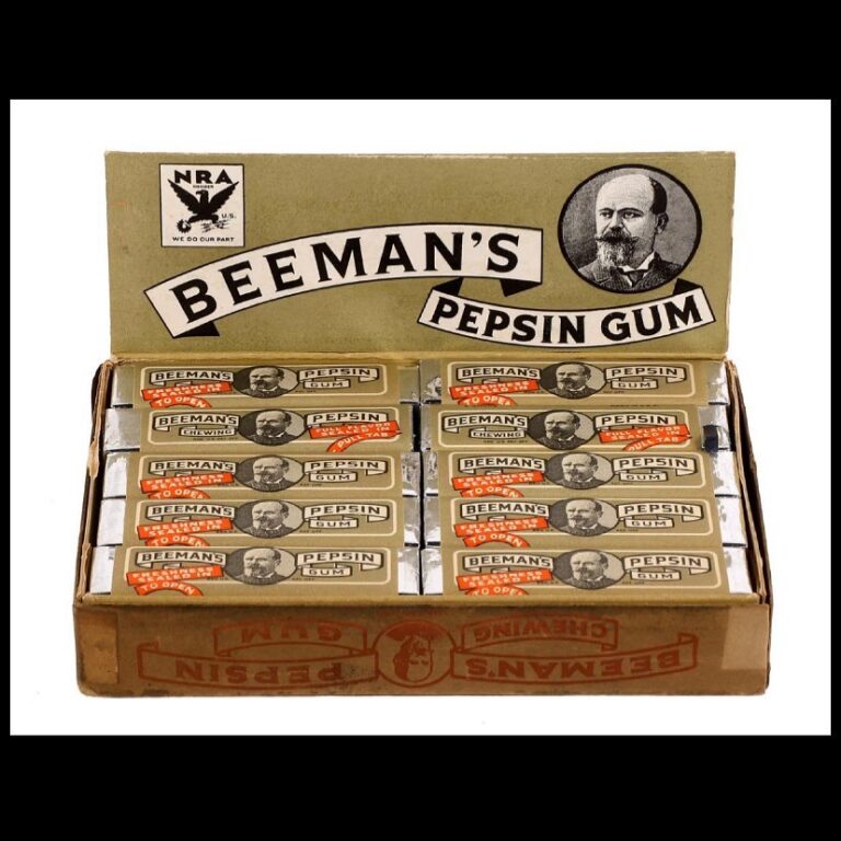 Beemans Gum History Pictures And Commercials Snack History