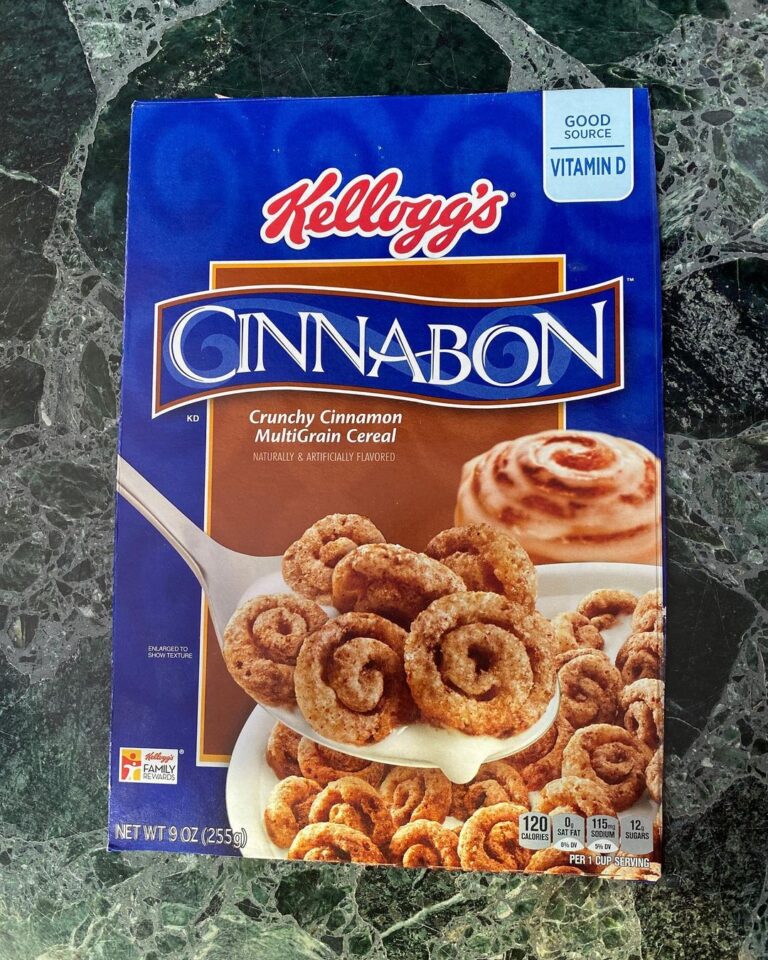 Cinnabon Cereal - History Of Crunchy Multigrain Cereal - Snack History