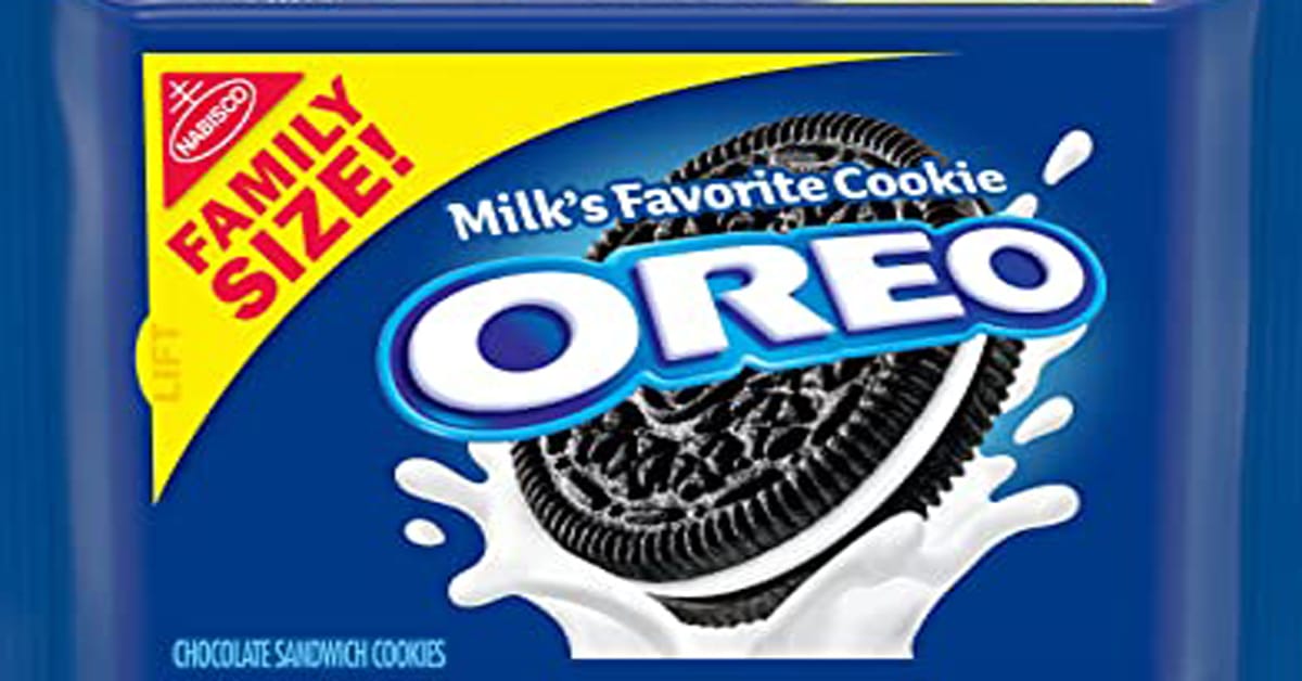 Oreo Package Size