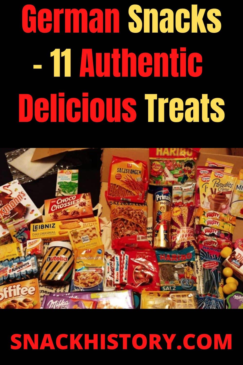 German Snacks - 11 Authentic Delicious Treats - Snack History