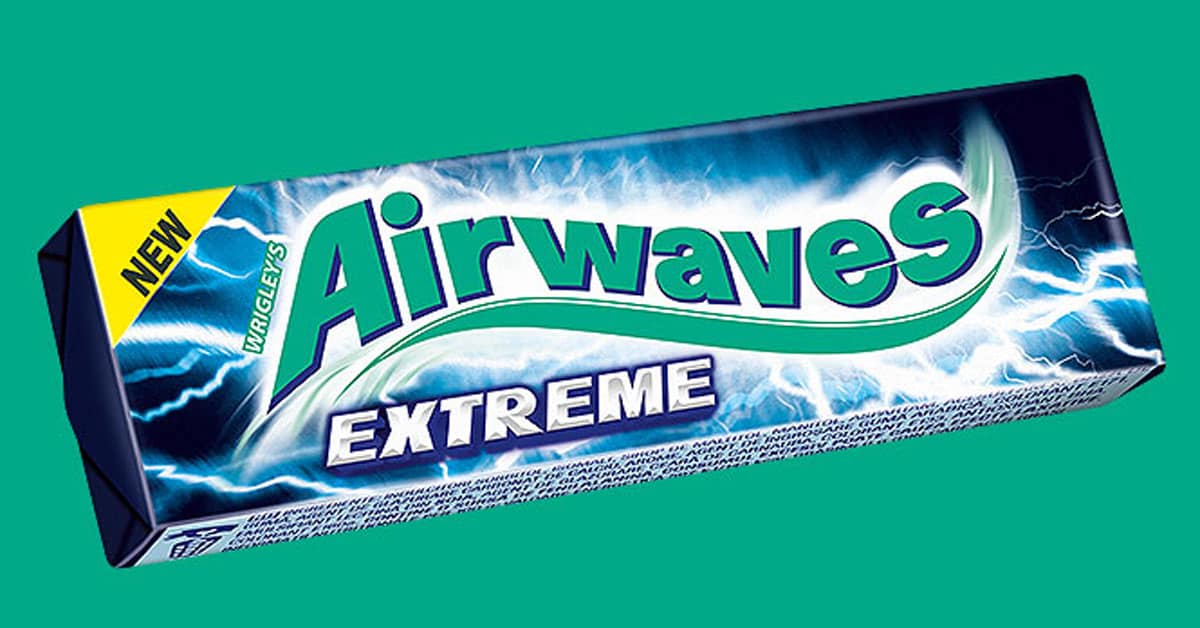 Airwaves Gum (History, Flavors & Commercials) - Snack History