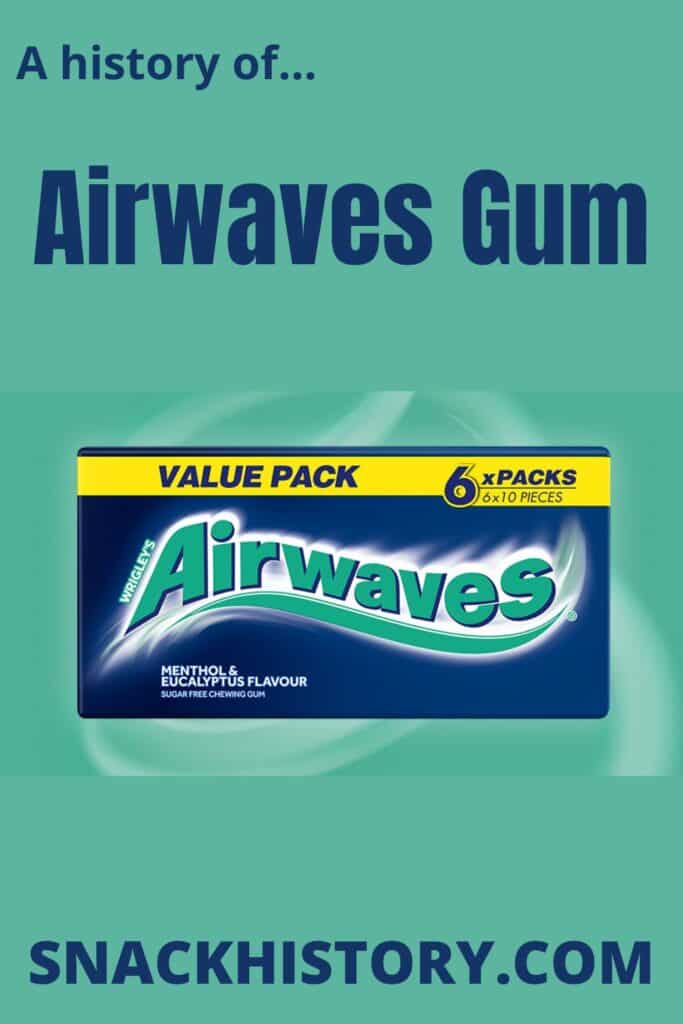 Full Box of 30 Wrigley's Chewing Gum Airwaves Sugar Free Cherry Menthol