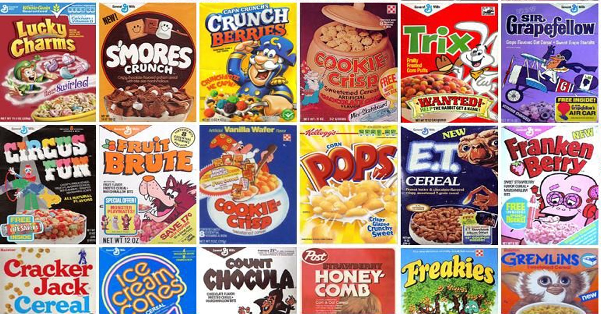 80s Cereal - Sweet and Crunchy Childhood memories - Snack History
