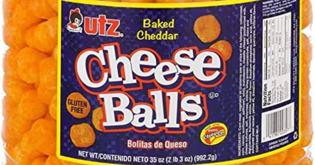 UTZ Cheese Balls - Snack History