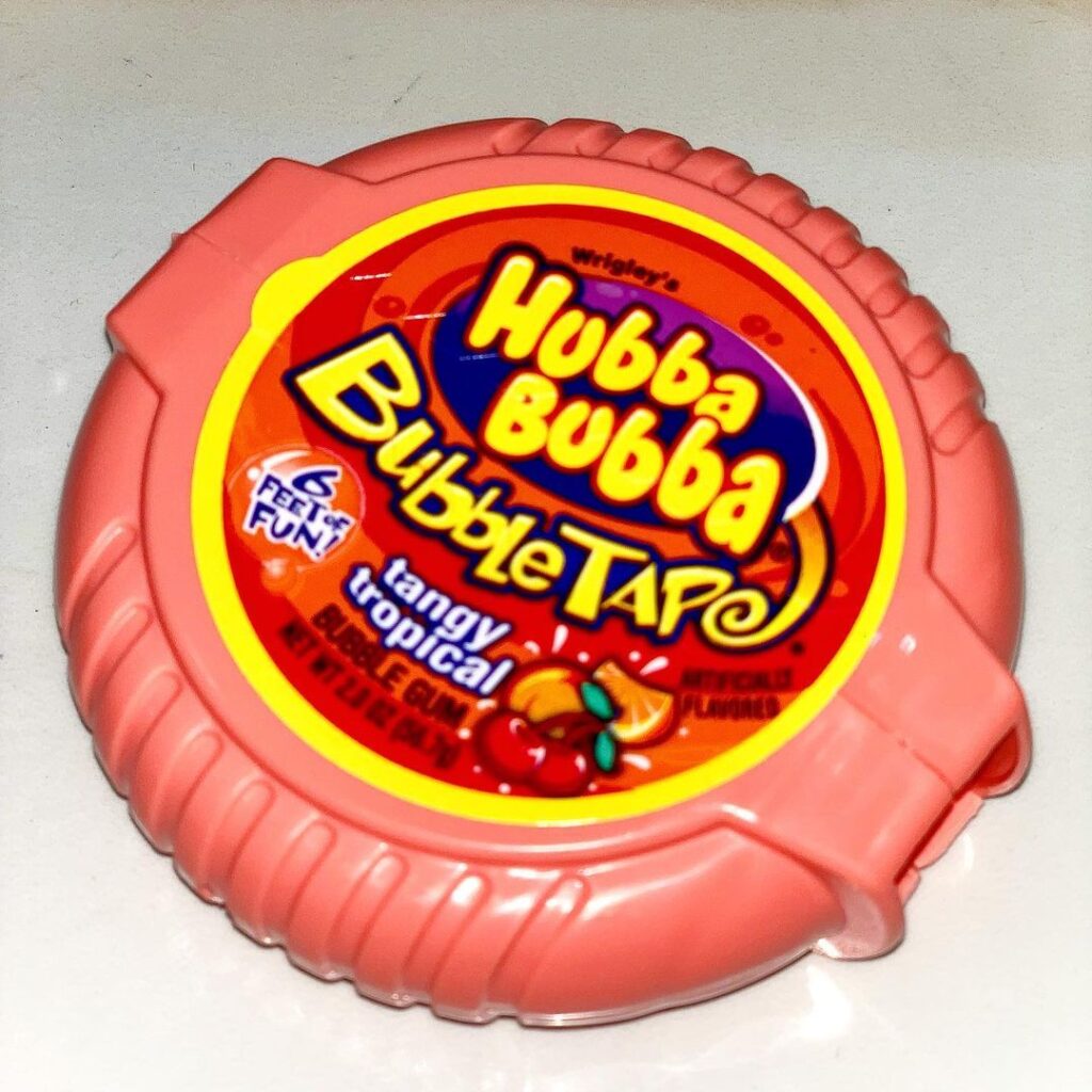 Bubble Tape - Hubba Bubba - Snack History