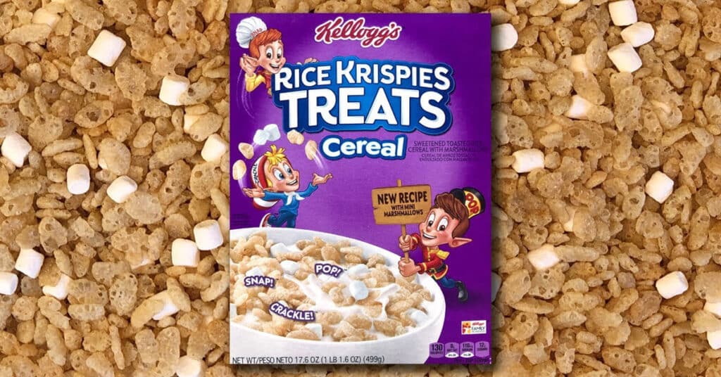Rice Krispies Treats Cereal - Snack History