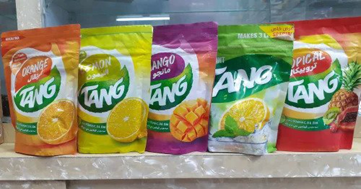 Tang orange powder - a convenient drink for everyone