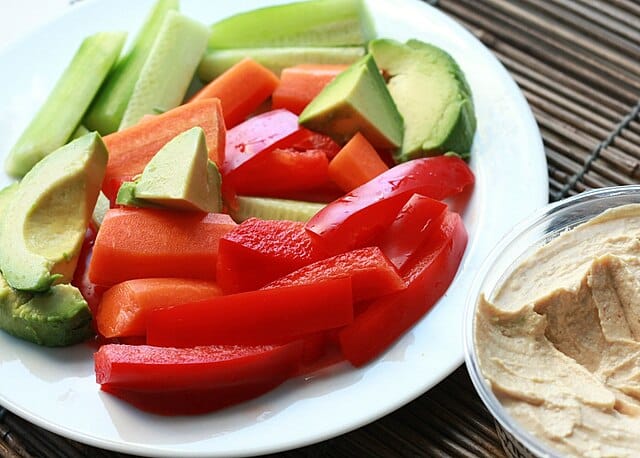 Hummus with Veggies